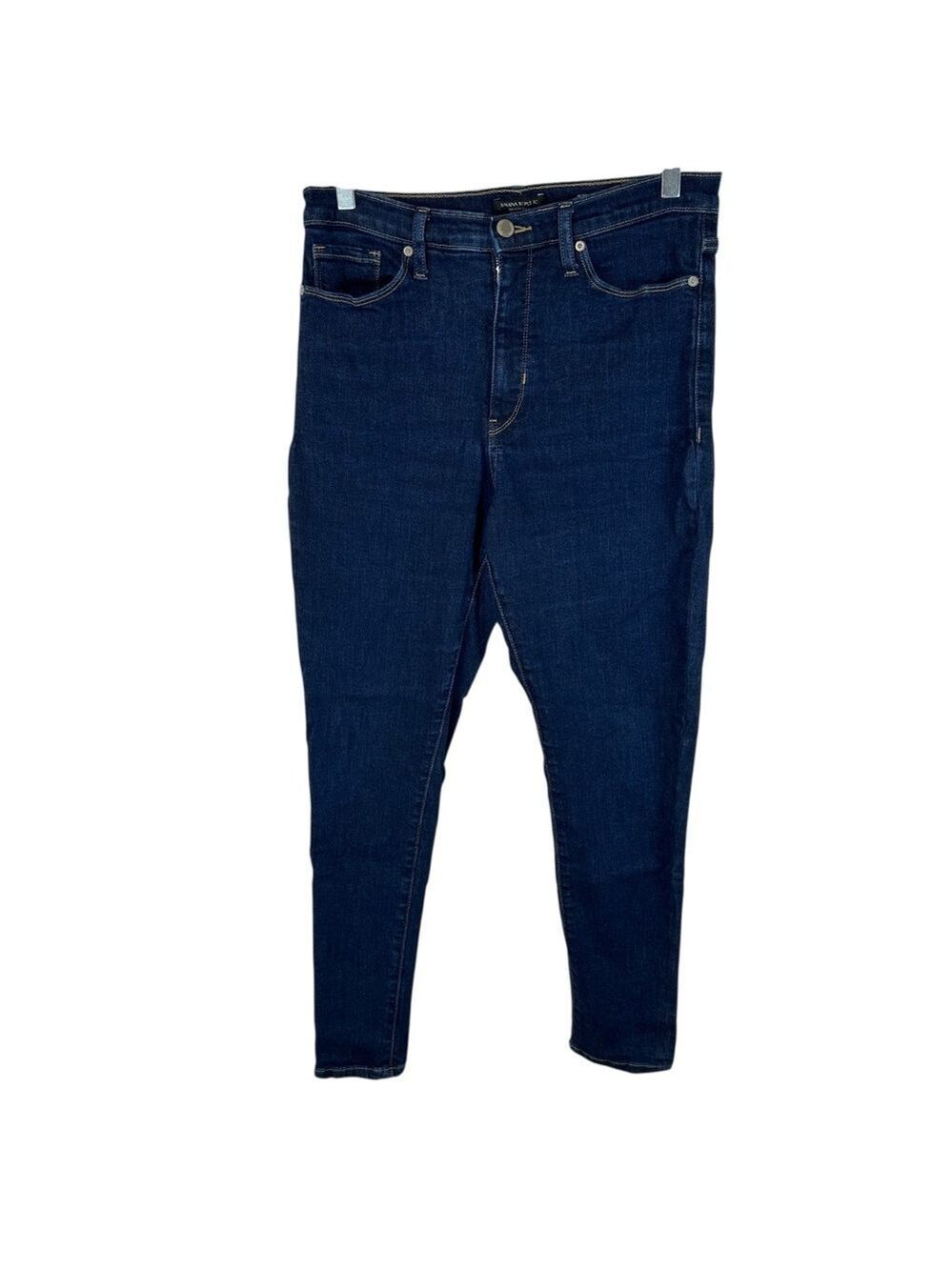 Banana Republic Skinny Jeans 8 Blue High Rise Stretch Denim Closet Essential